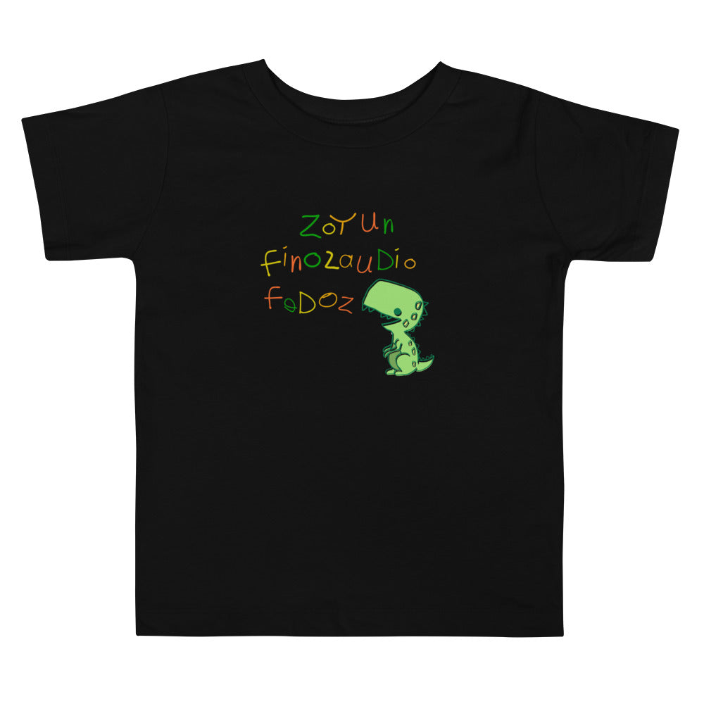 Camiseta Infantil Dinosaurio Feroz