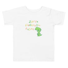 Cargar imagen en el visor de la galería, Camiseta Infantil Dinosaurio Feroz
